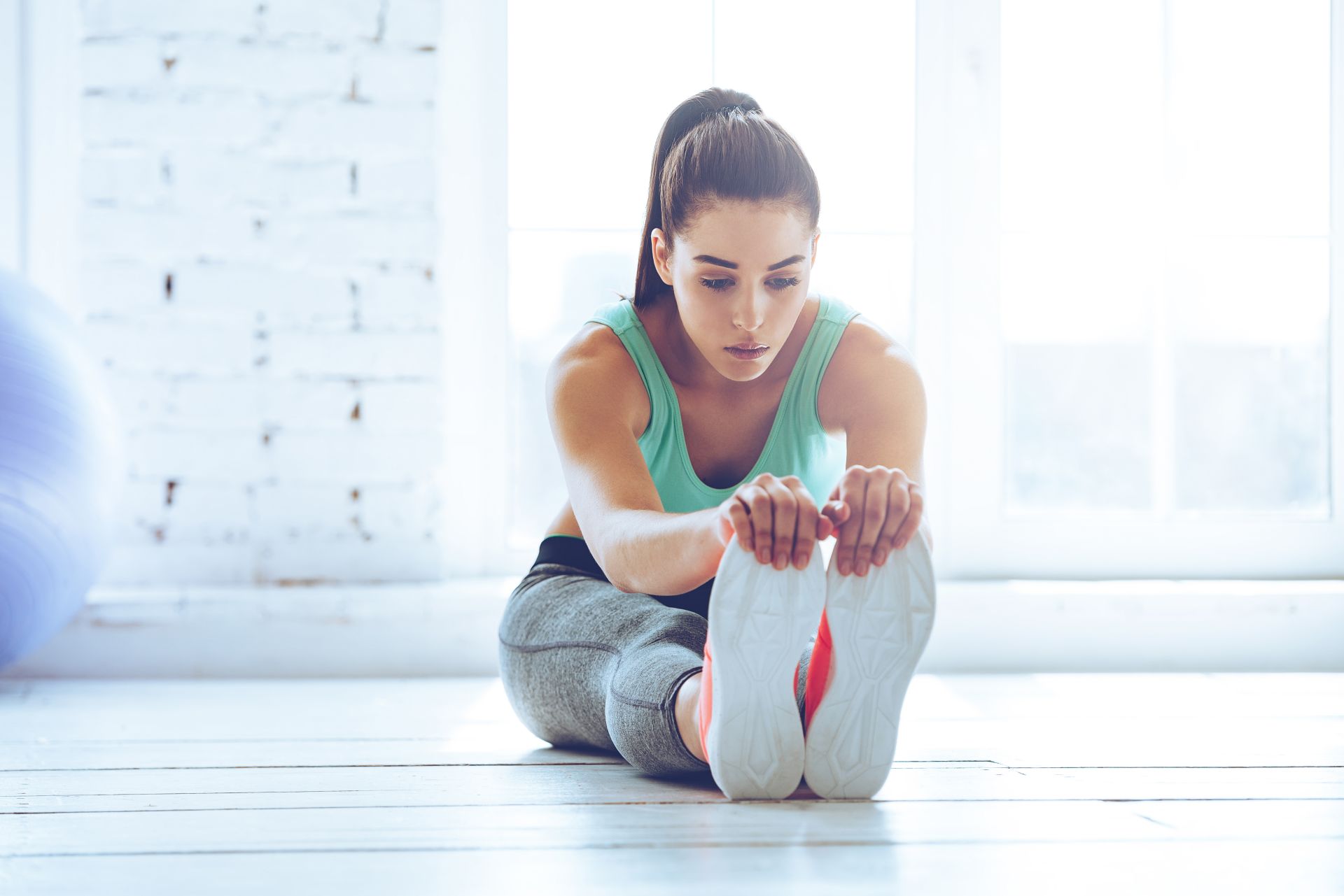 Static stretching, and warming up before exercise